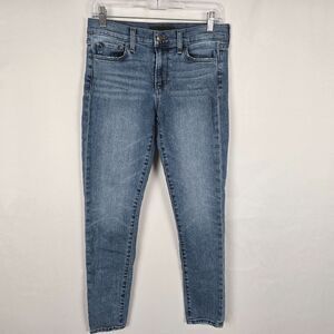 Joe's Jeans Women's 27 Blue Medium Wash The Icon Mid Rise Skinny Ankle